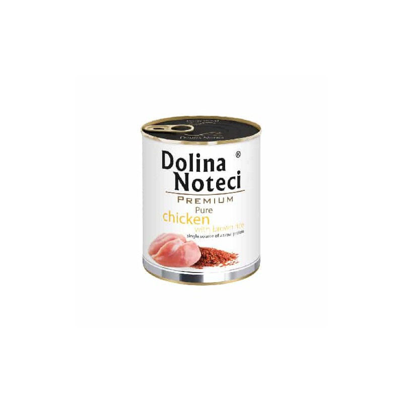 Dolina Noteci Dog Premium Pure – Kjúklingur og Brún Hrísgrjón 400 g
