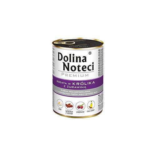 Dolina Noteci Dog – Kanína & Trönuber 400g