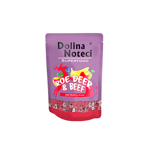 Dolina Noteci Dog Superfood – Hreindýr og Nautakjöt 300 g