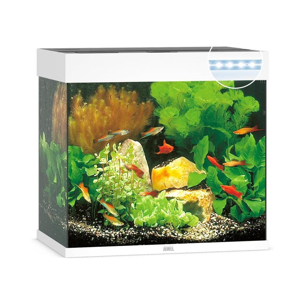 Lido 120 LED aquariumljós – hvítt