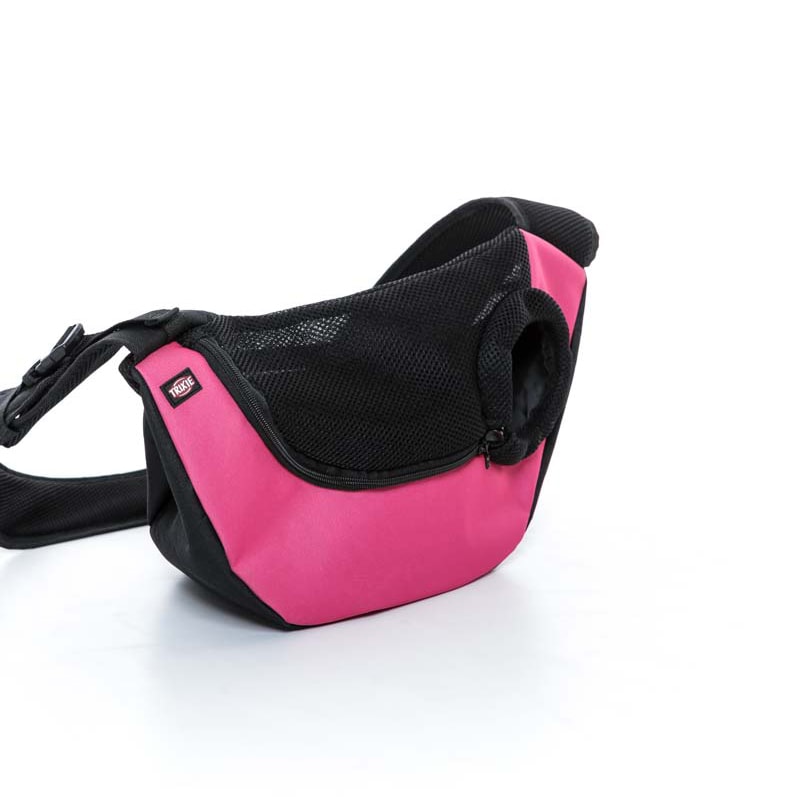 Sling Front Bag 50x25x18 cm pink/black