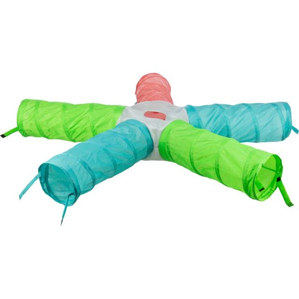 Trixie leikgöng með 6 opum, framlengjanleg – ø 18 cm/47 cm