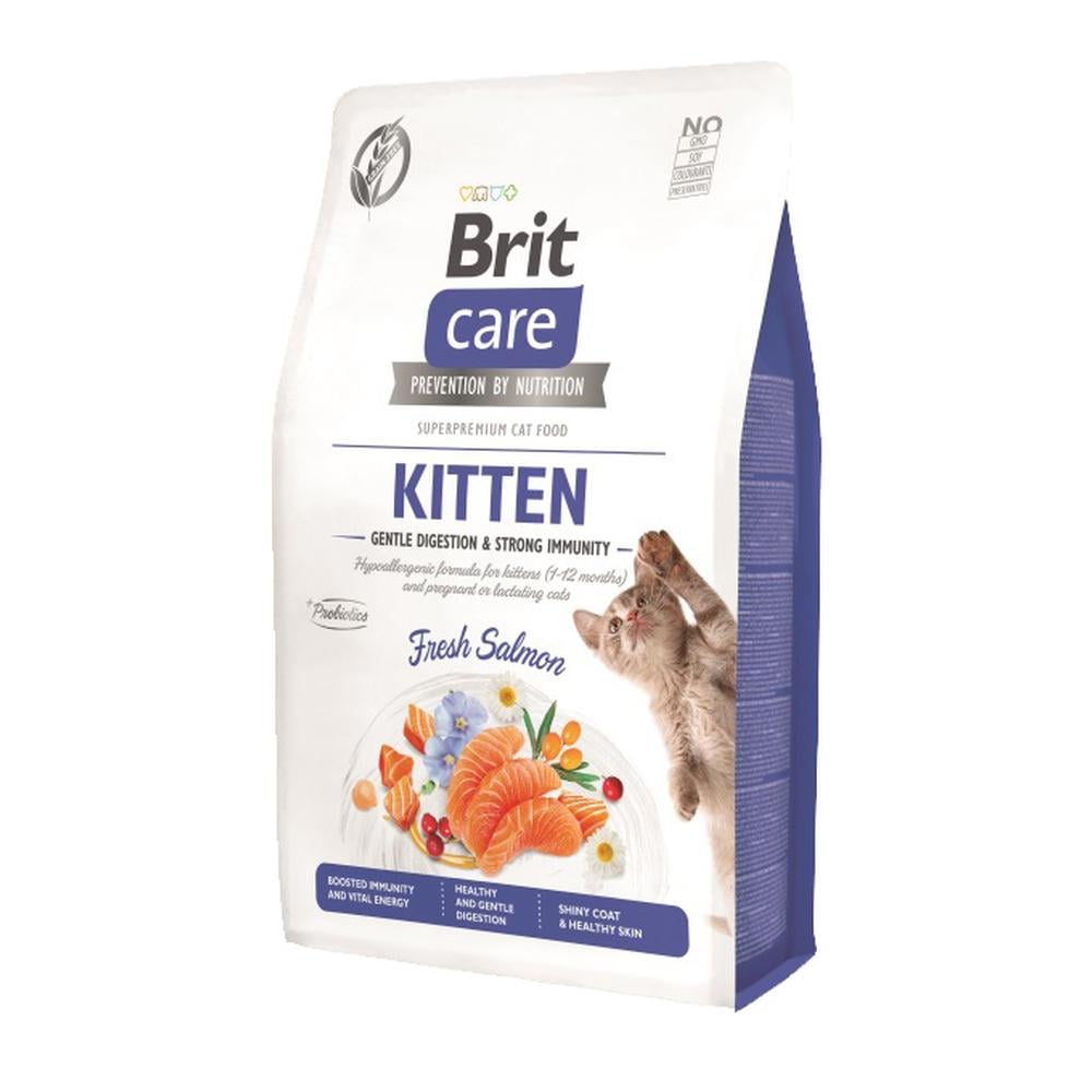 Brit Care Kattafóður GF Kitten Lax Digestion & Immunity 2 kg
