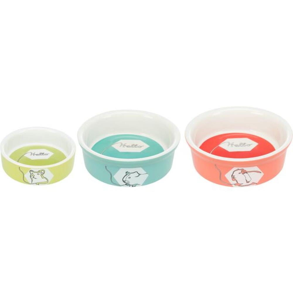 Skál Hello hamster keramik 90ml