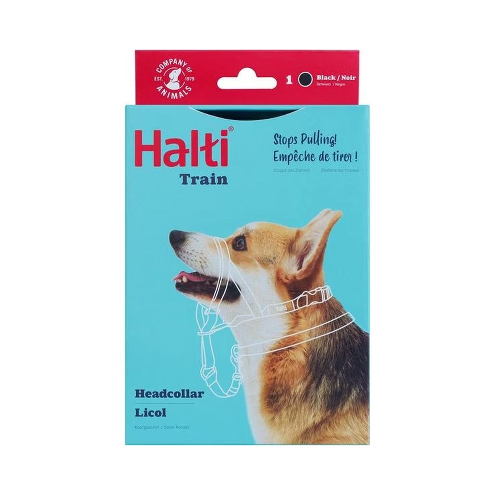 Halti Headcollar Black str. 1: 31-40cm