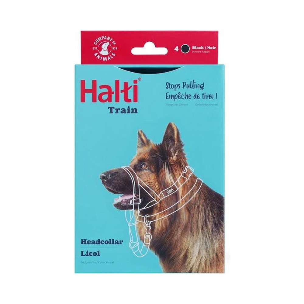 Halti Headcollar Black str. 4: 46-62cm