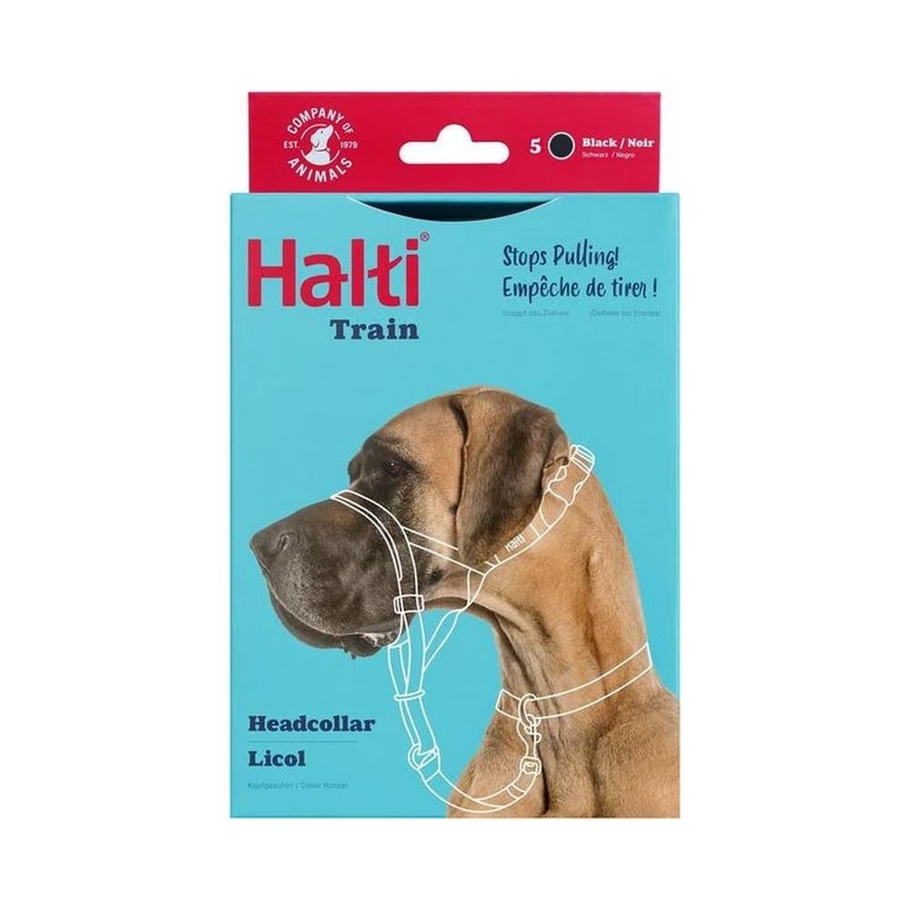Halti Headcollar Black str. 5: 51-73cm
