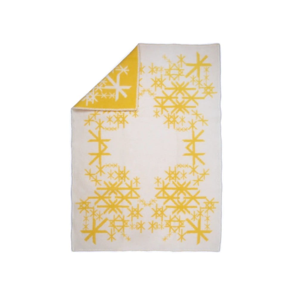 Alrún – Nordic Strength Blanket Yellow – Mini