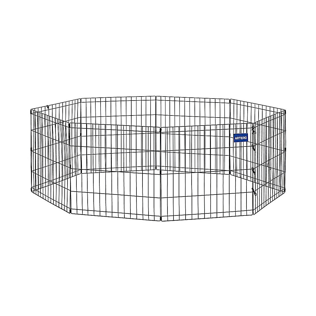Artero Black Metal Cage – 8 Panels 63*6