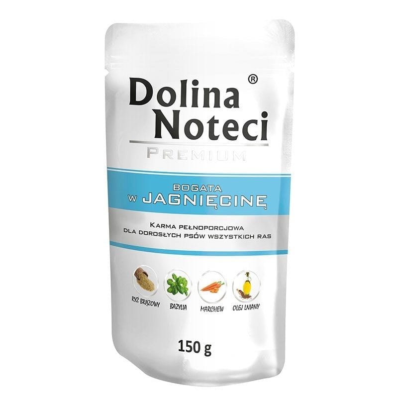 Dolina Noteci Dog Premium Rich In – Lambakjöt 150 g