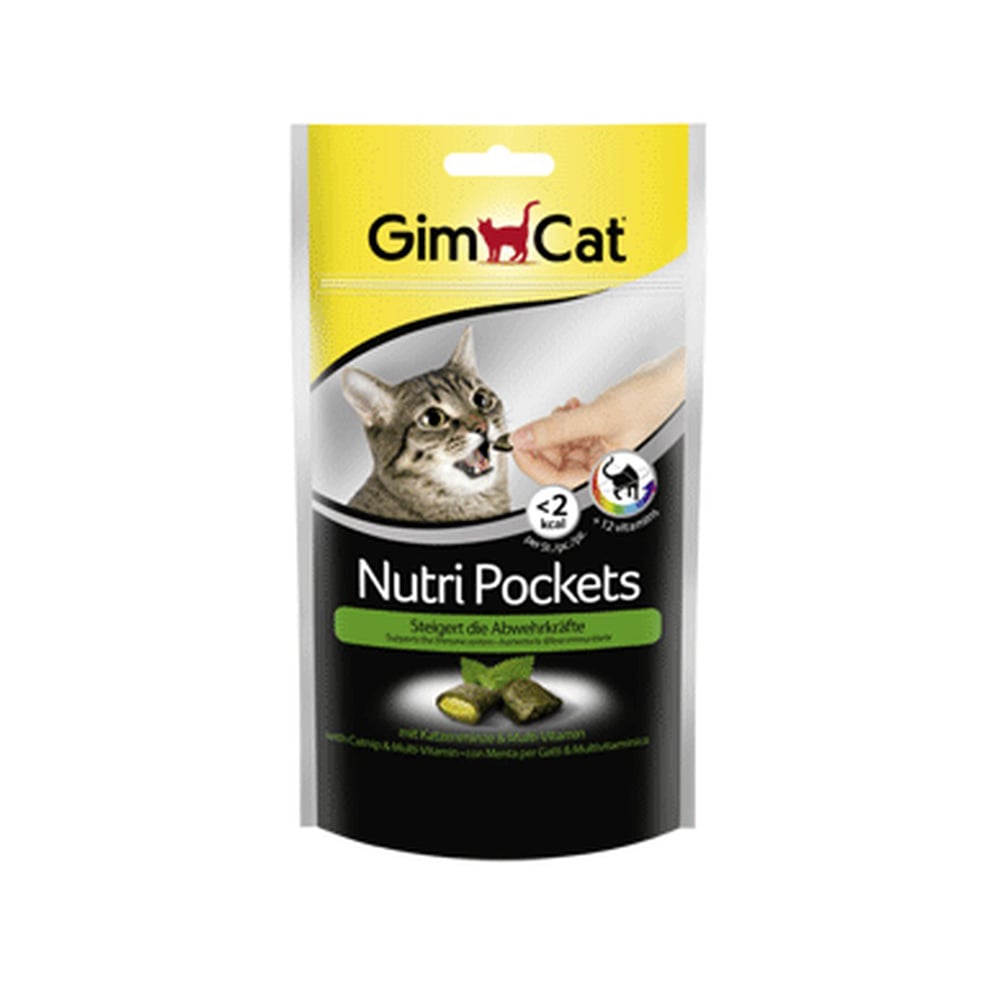 GimCat – Nutri Pocket Catnip Malt Vitamin 60G