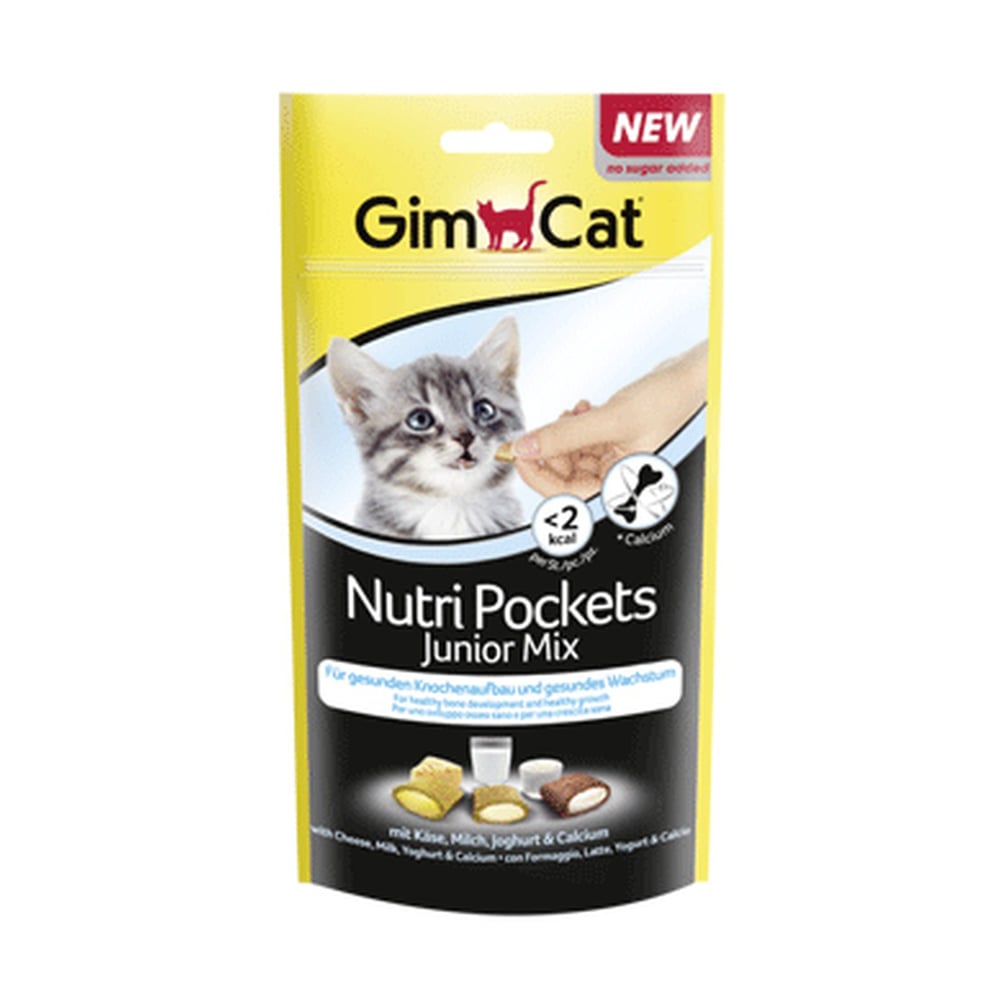 GimCat – Gimcat Nutri Pockets Junior Mix 60G