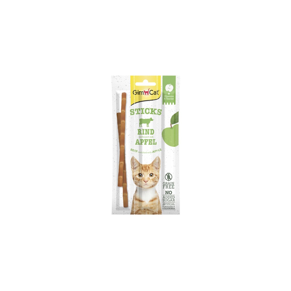 GimCat – Sticks Beef & Apple