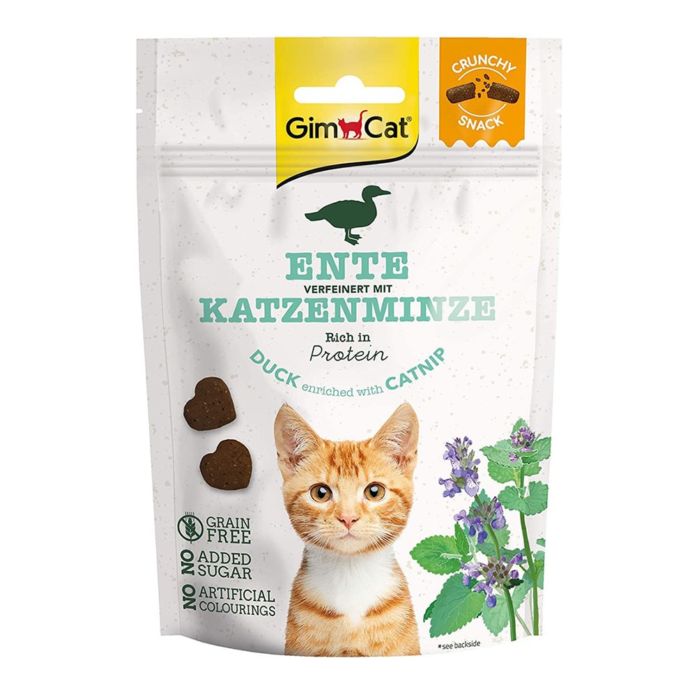 GimCat – Snacks Duck & Catnip 50G