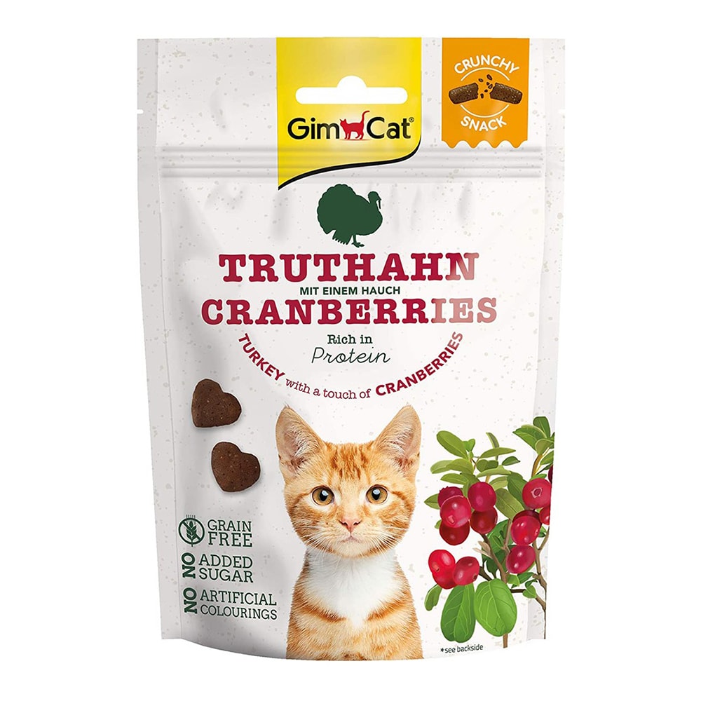 GimCat – Snacks Turkey & Cranberry 50G