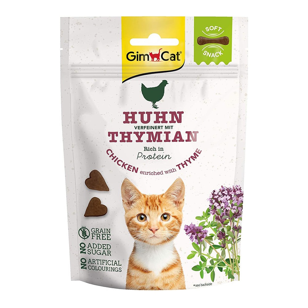 GimCat – Snacks Chicken & Thyme 60G