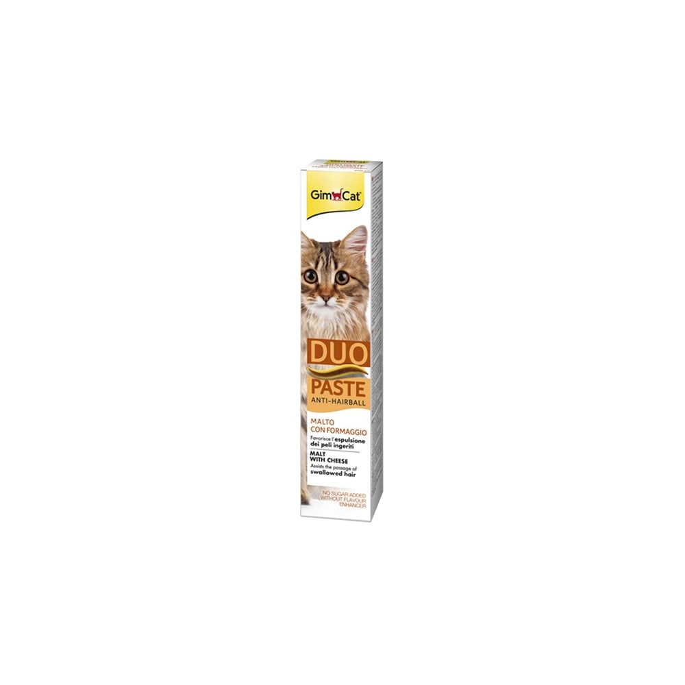 GimCat - Duo paste anti hairball Cheese + malt