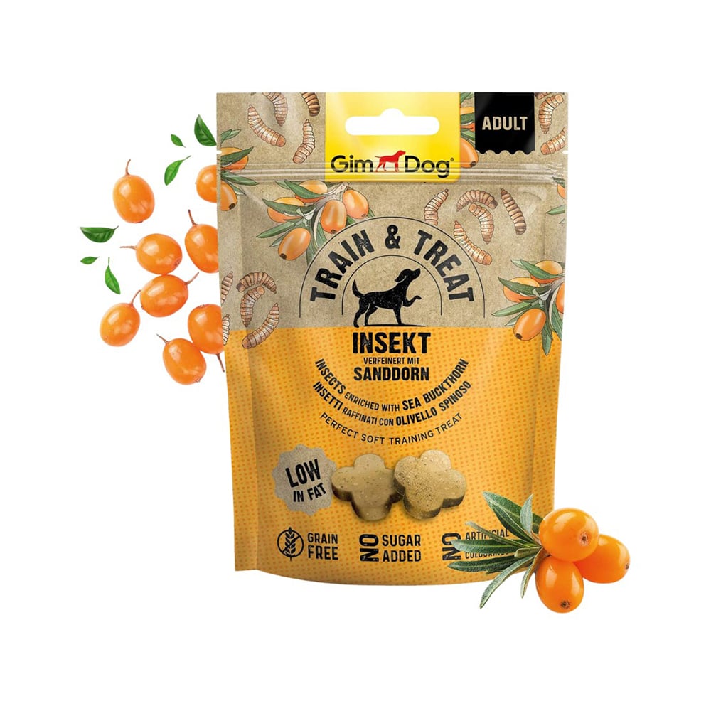 Train And Treat Insect & Sea Buckthorn 125G