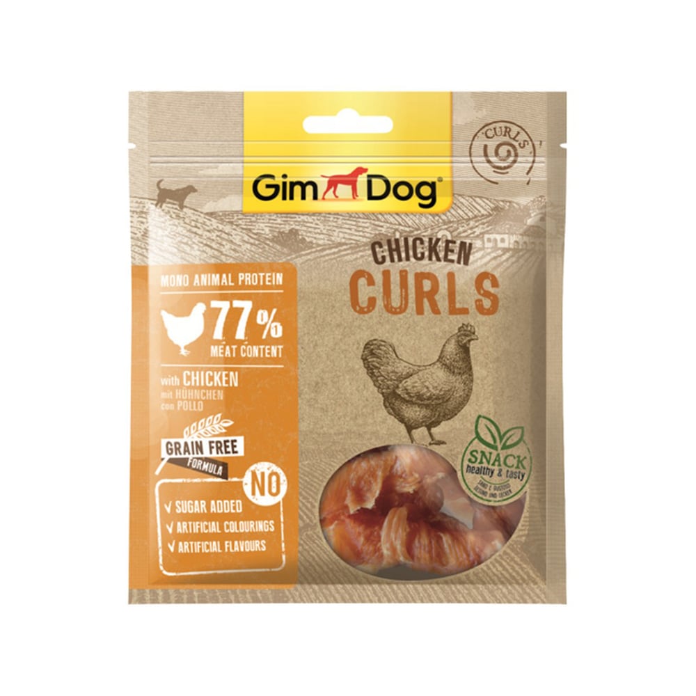 Chicken Curls 55G