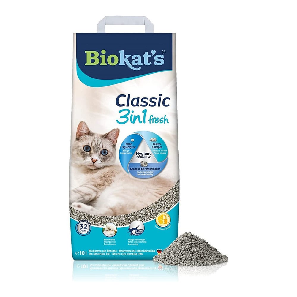 BioKat’s Kattasandur – Classic 3In1 Fresh Cotton 10L