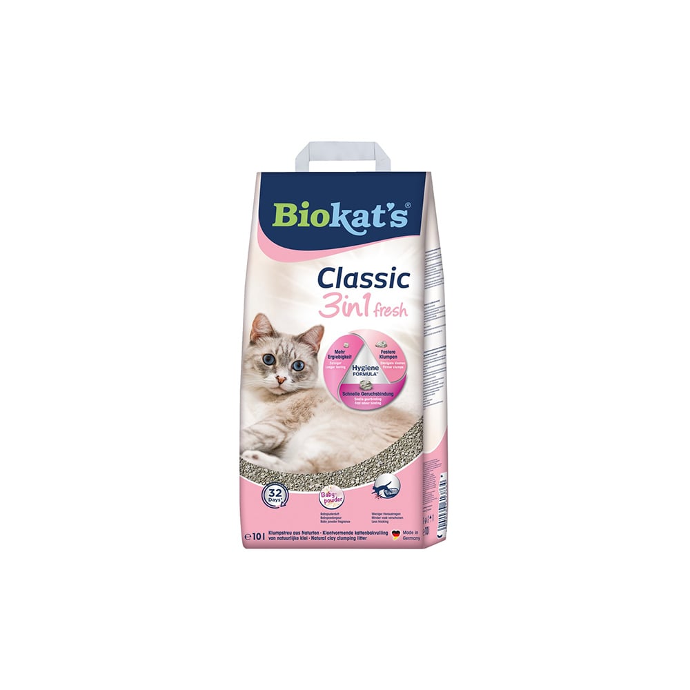 BioKat’s Kattasandur – Classic Fresh 3In1 Baby Pw 10L