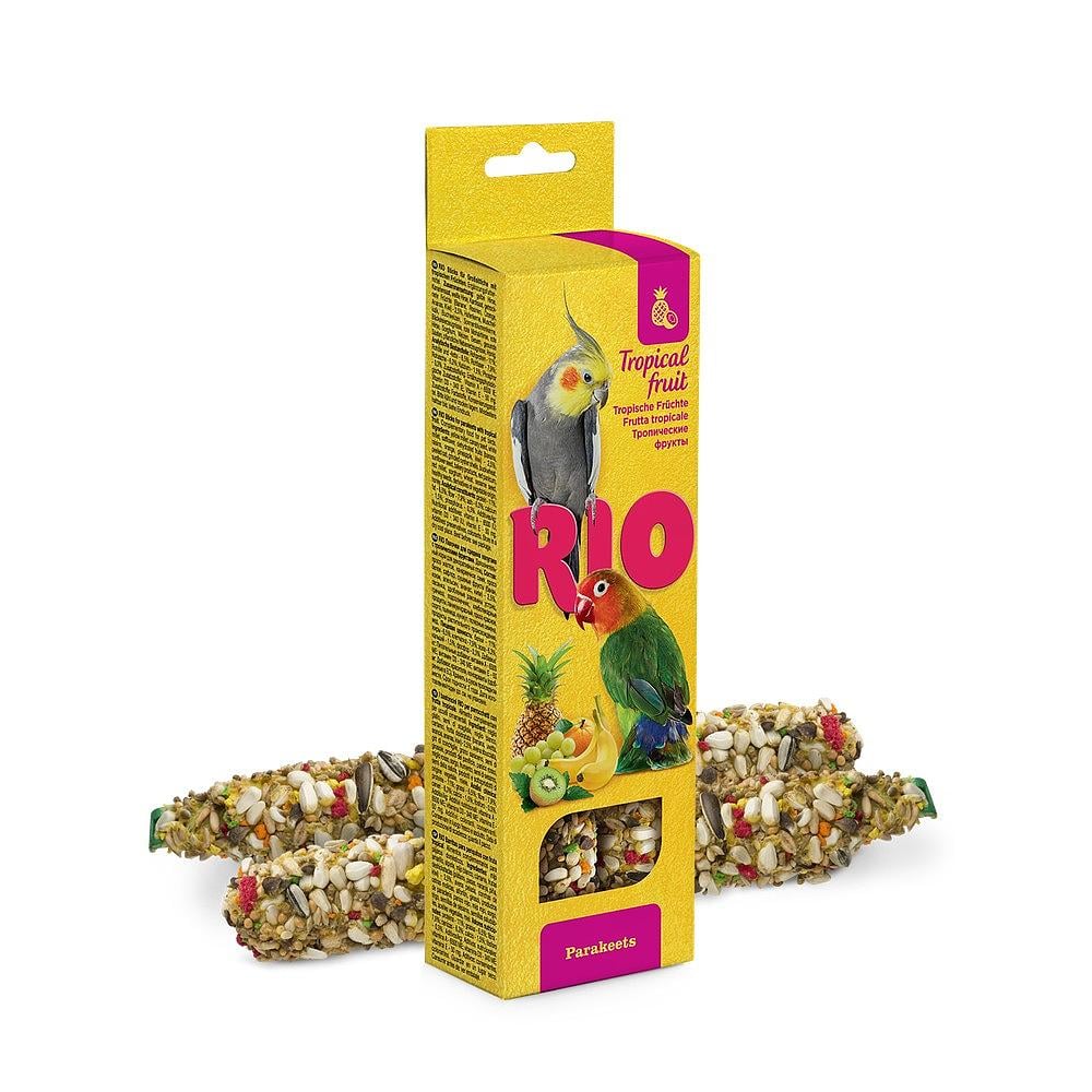 Rio Sticks For Parakeets With Tropical Fruit, 2X75