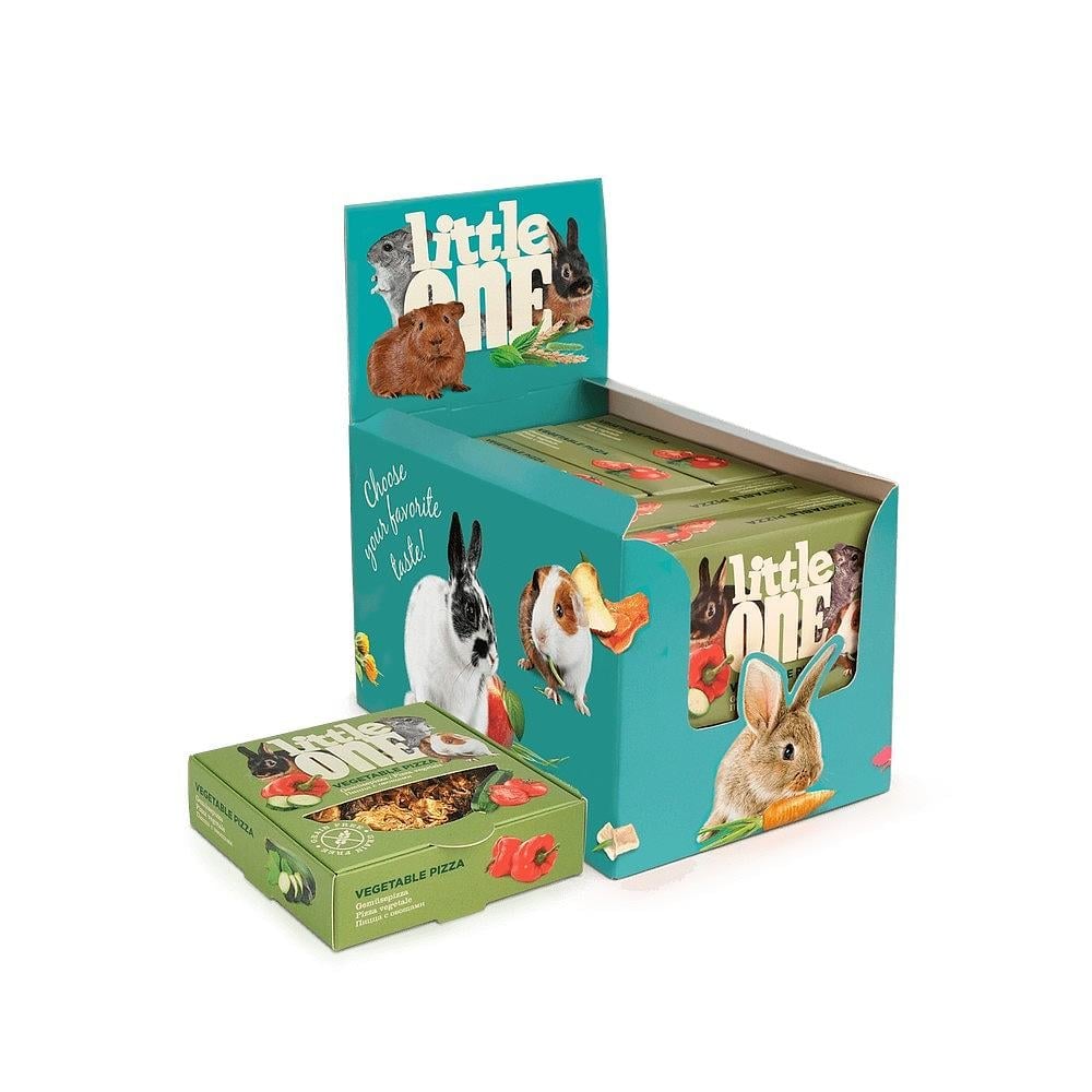 Little One grænmetispizza, nammi fyrir smádýr – 55 g