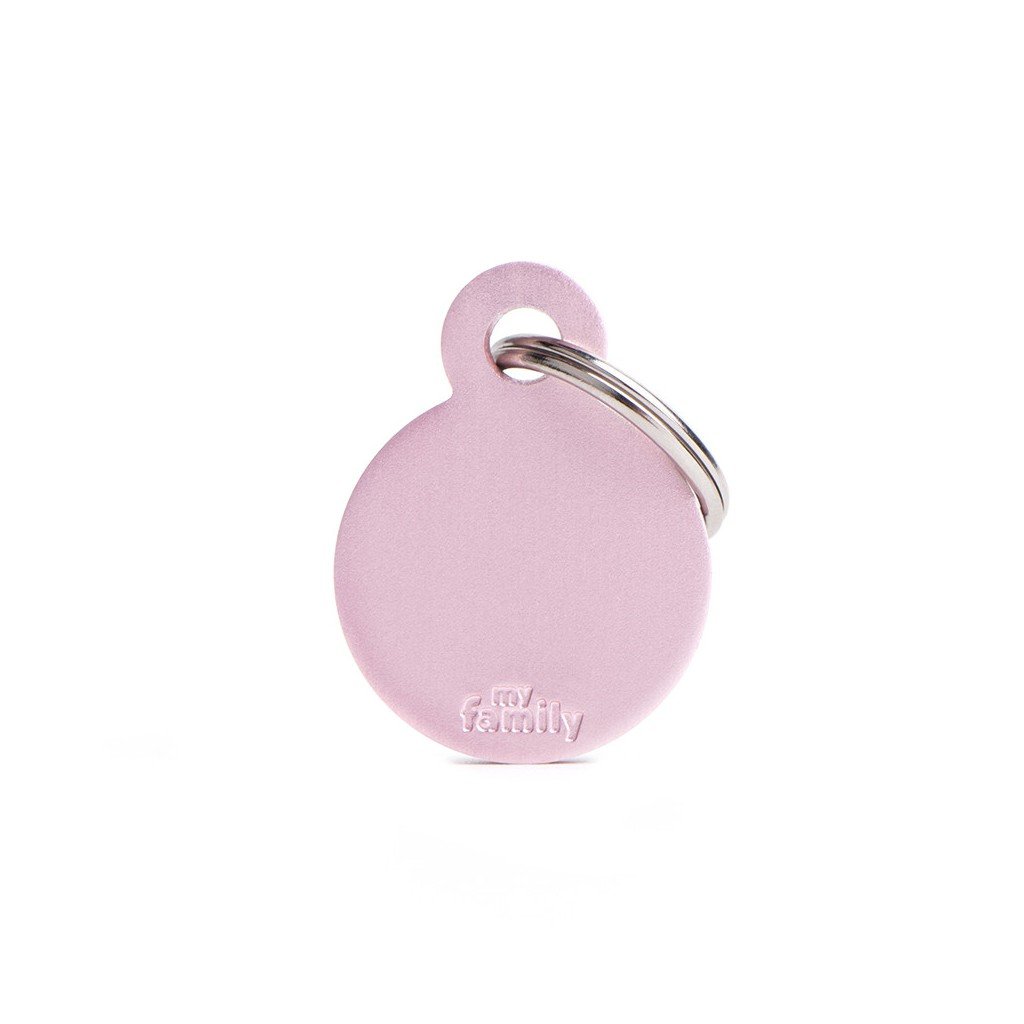 Small Round Aluminum Pink