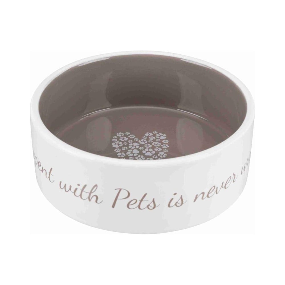 Pet's Home bowl cer.0.8 l/16cm crem/taup