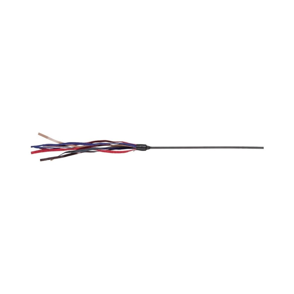 veiðistöng með leður 65cm