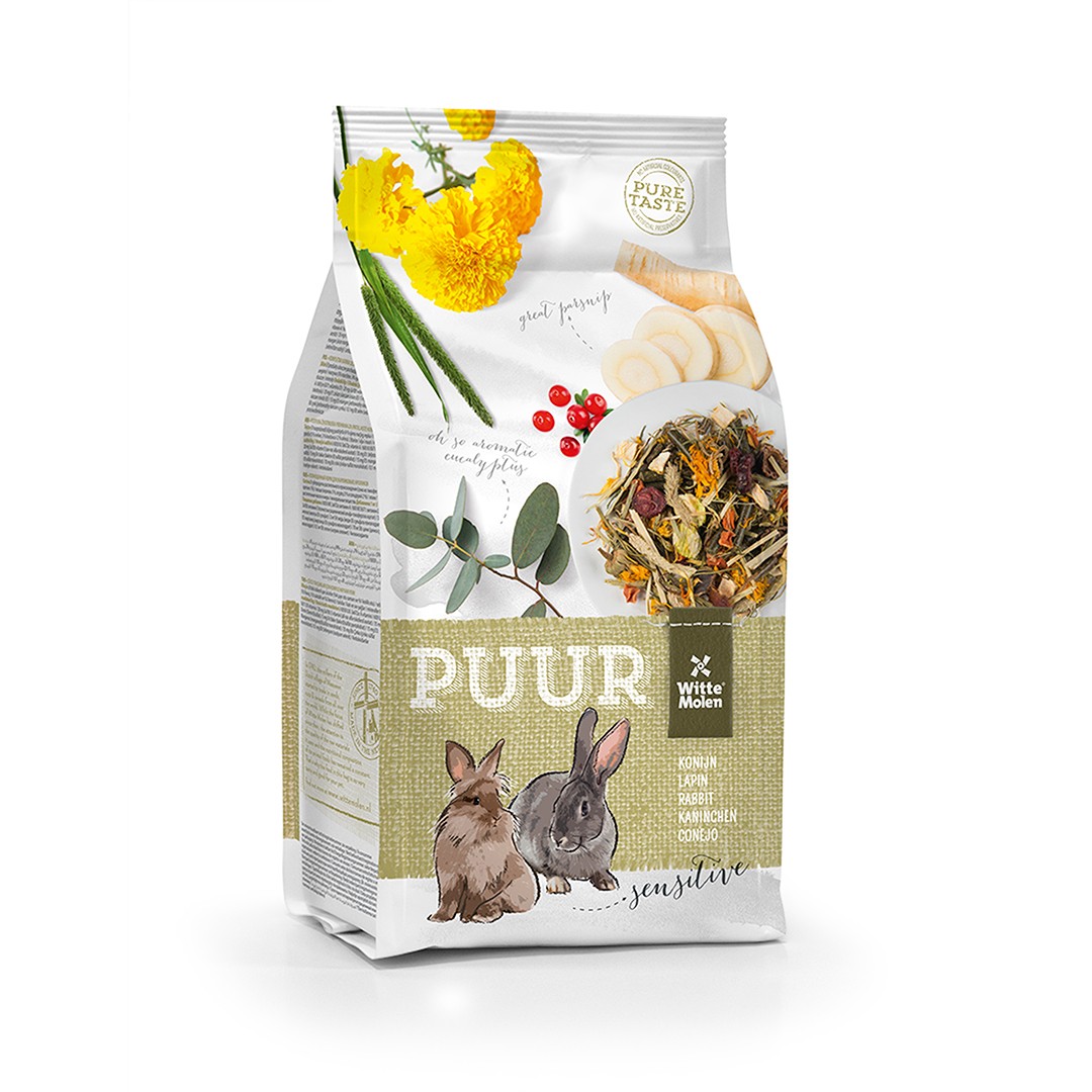 Puur Kanínur Sensitive 800Gr