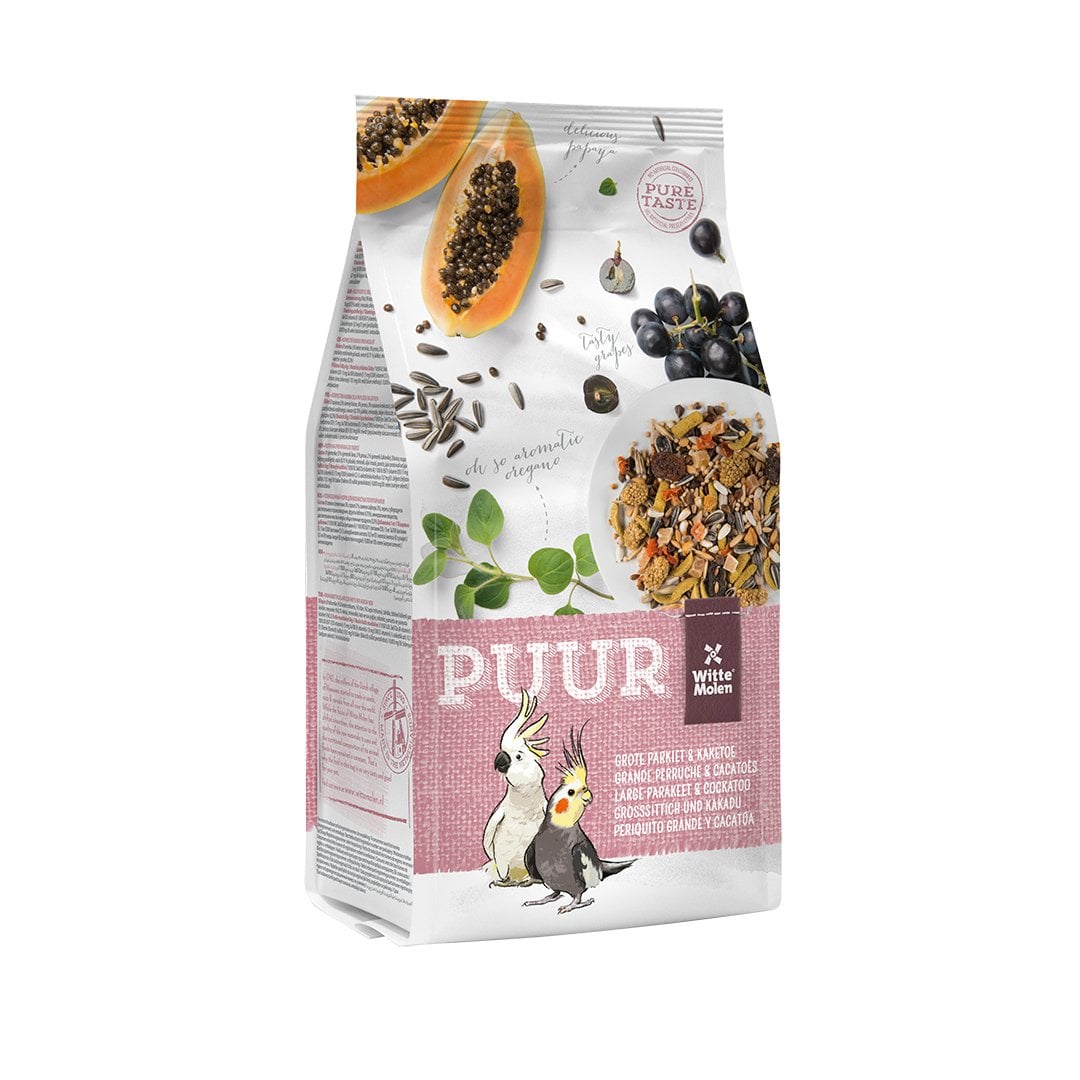 Puur Large Parakeet & Cockatoo 750Gr