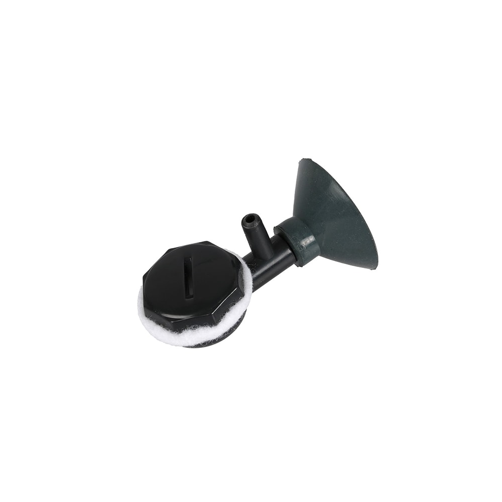 Loftdreifari fyrir fiskabúr, premium – svartur, 3,5×4×5,5 cm