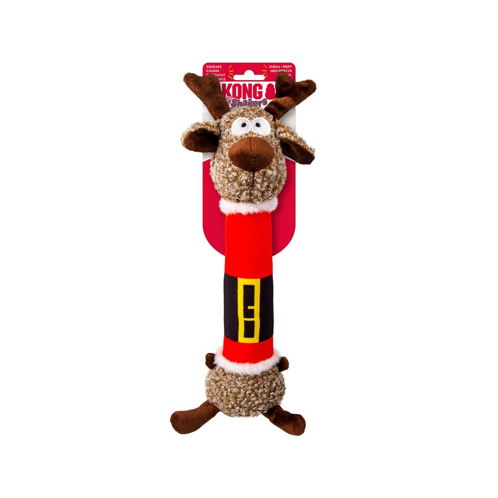 KONG Xmas Shakers Luvs Reindeer Md