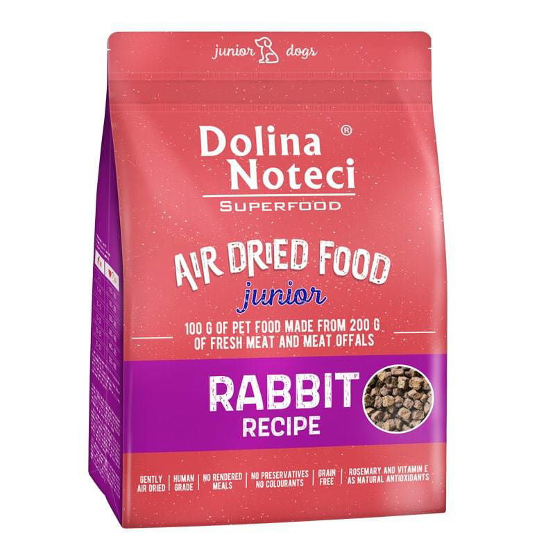 Dolina Noteci Hvolpafóður Superfood – Kanína 1Kg