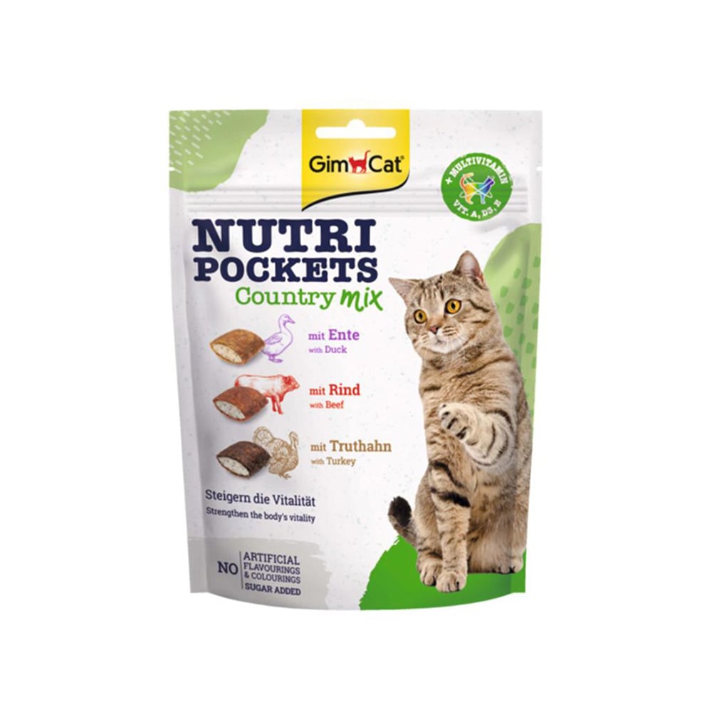 GimCat – Nutri Pockets Country-Mix 150G
