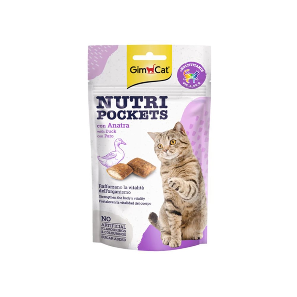 GimCat – Nutri Pockets With Duck 60G