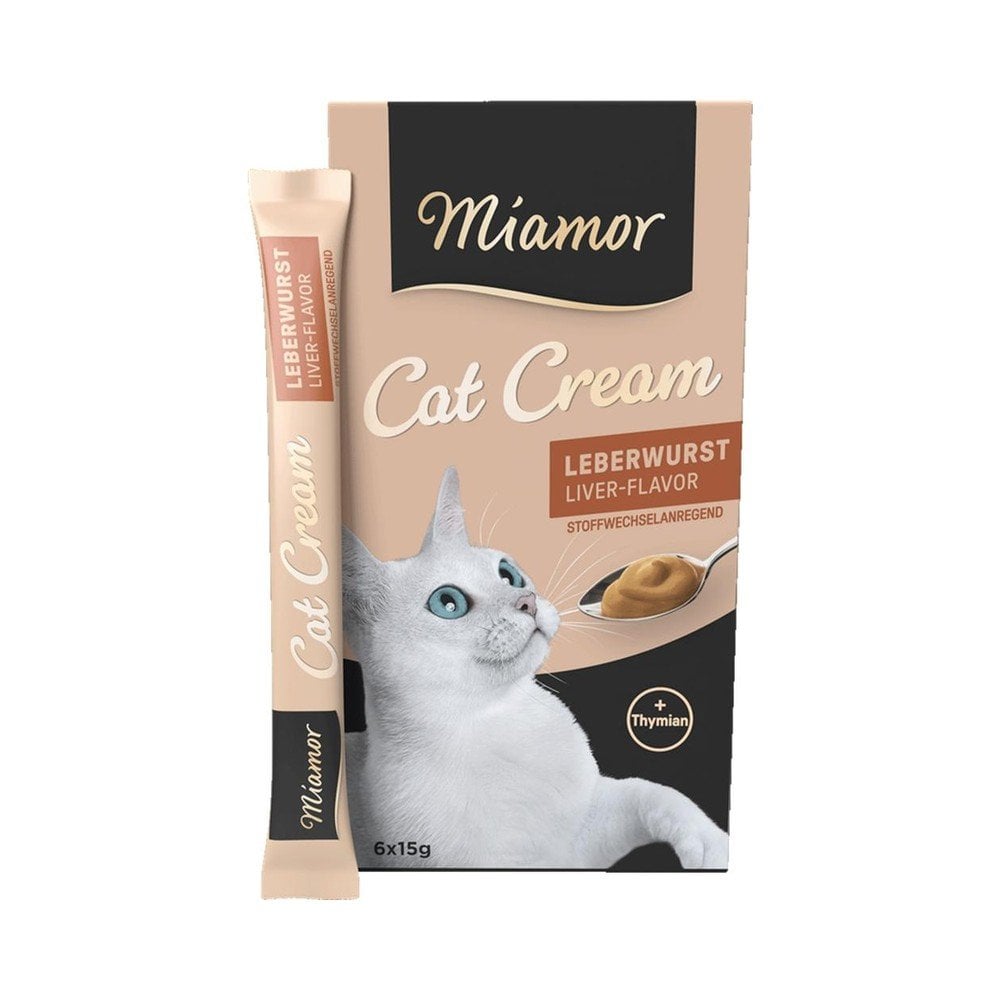Miamor Snacks Cream lifrapaté 6x15g