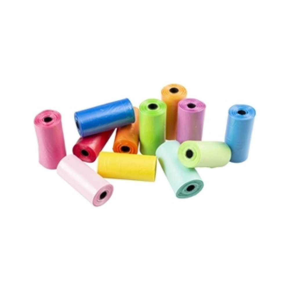 Poo bags Rainbow 12x15st Multicolour 4