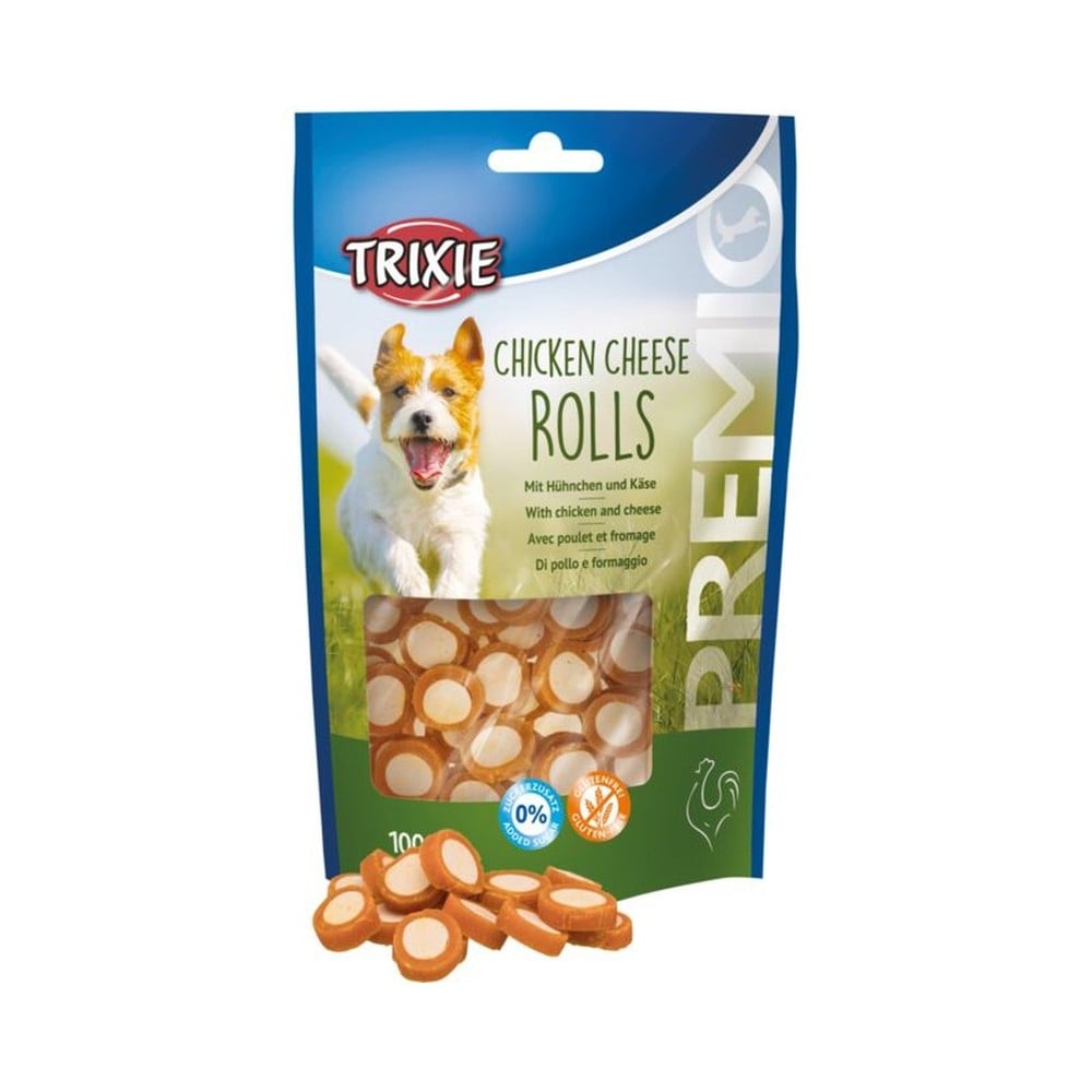 Premio Chicken Cheese Rolls 100g