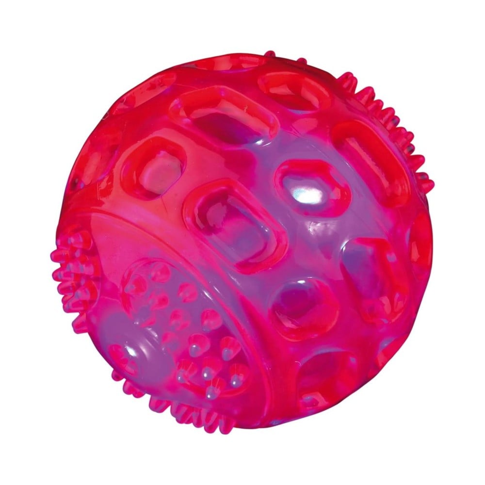 Flashing ball TPR ø 7.5 cm