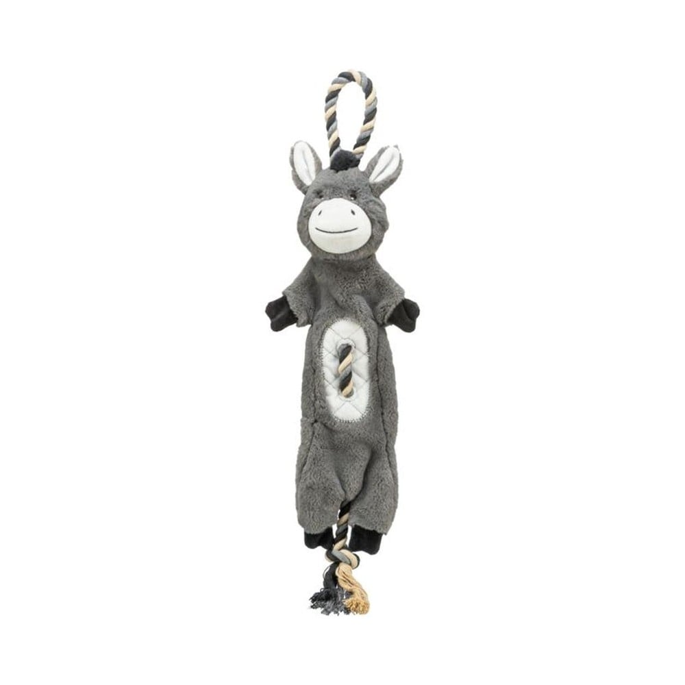 Donkey plush/rope recycled 66 cm