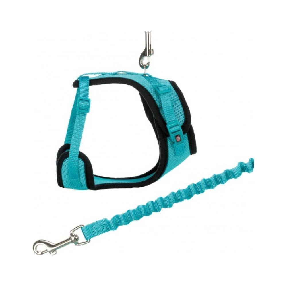 Y-harness mesh cat w.leash 39-60cm