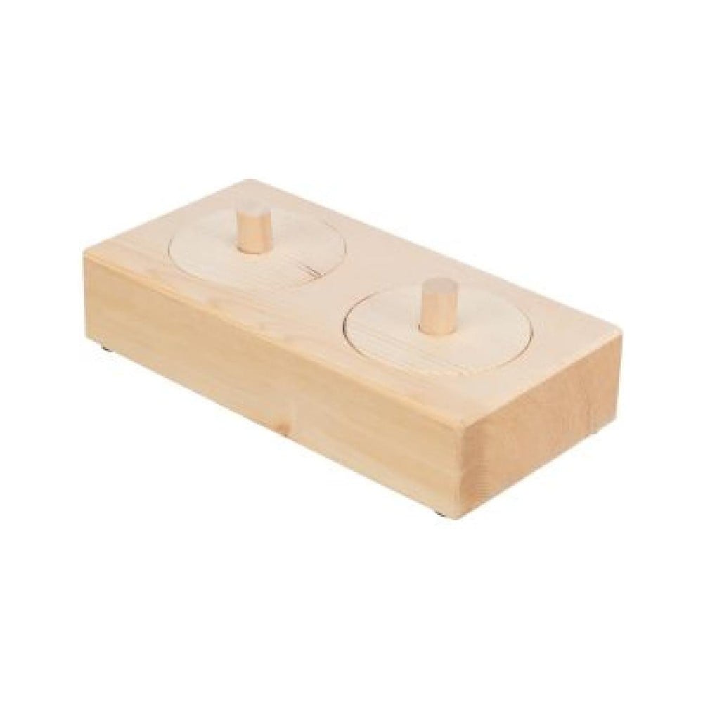 Snack box, wood, 14x3x7 cm 1