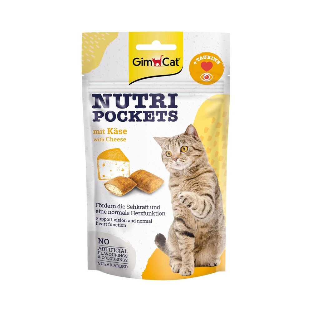 GimCat – Nutri Pockets Cheese 60G
