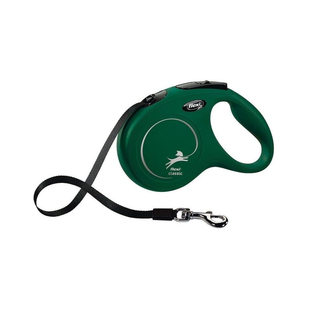 Flexi Classic Tape Lead L 5M Olive Green