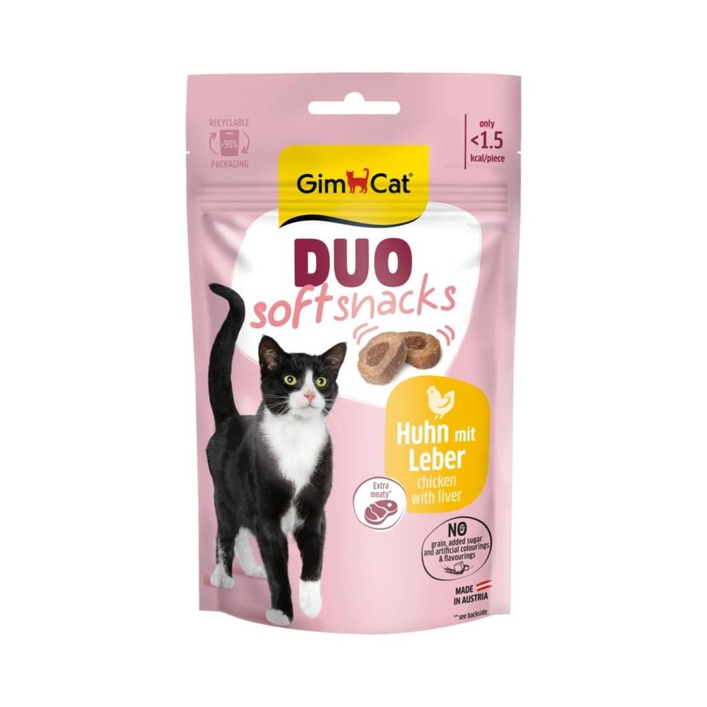GimCat – Duo Snacks Chicken With Liver 50G