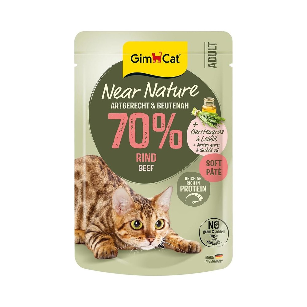 GimCat - Near Nature Beef 85G