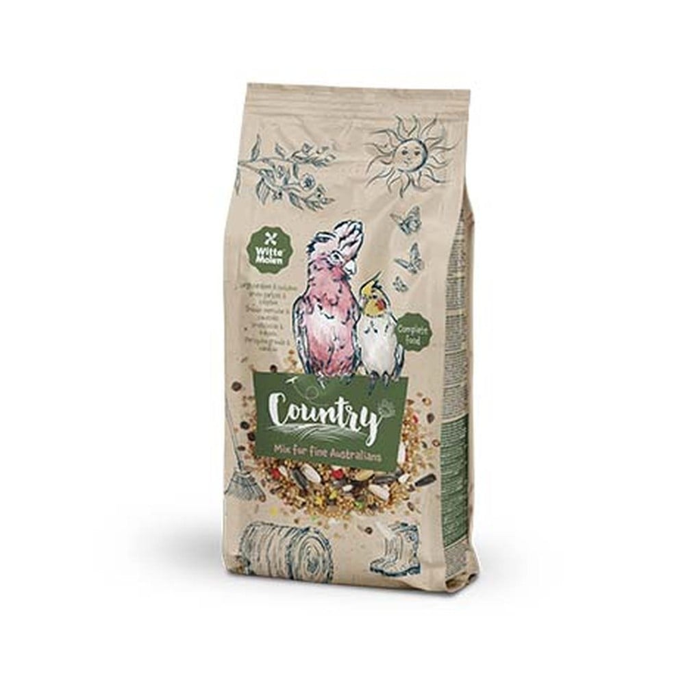 Witte Molen Country fuglafóður fyrir stóra páfagauka – 2,5 kg