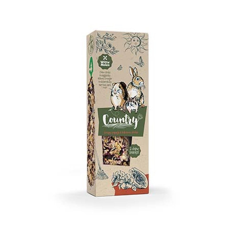 Country Chew sticks papaya & hibiscus 2stk – 110g
